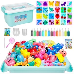 Magic Water Elf Gel Kit - 24 Molds, 14 Gels
